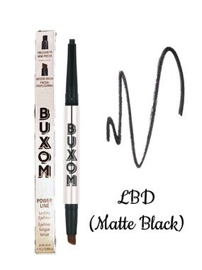 NIB Buxom Power Line Lasting Eyeliner - LBD Matte Black